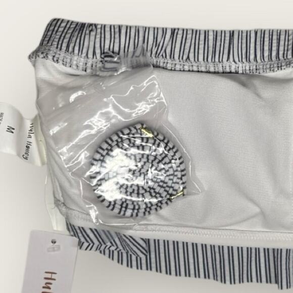 NWT | Hula Honey | Striped Bikini Set | Blue & White | Size Medium - Picture 4 of 16